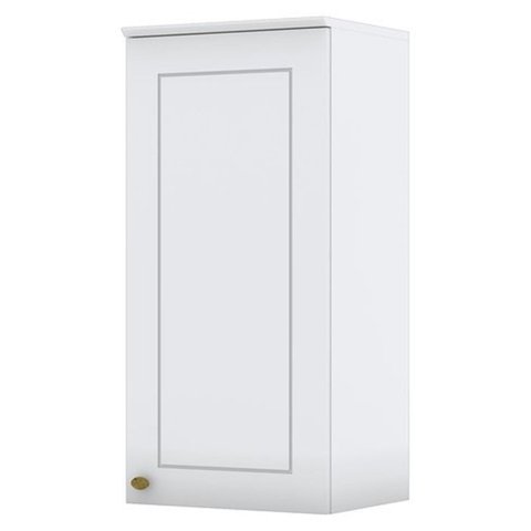 Armario Aereo 1 Porta Mdf 40 Cm Americana C364 Branco Henn