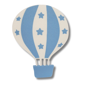 Abraçadeira/prendedor de Cortina Infantil Balão Azul – Kit com 2 Unidades de Decoração Criativa:azul