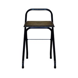 Kit 4 Cadeiras Industriais Dobráveis Imbuia - 2