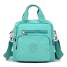 Bolsa Mochila Multi Uso Nylon com Alça Removível Feminina - Verde claro - 1