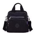 Ver imagem 1 de Bolsa Mochila Multi Uso Nylon com Alça Removível Feminina - Preto
