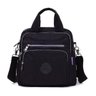 Bolsa Mochila Multi Uso Nylon com Alça Removível Feminina - Preto - 1