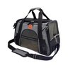 Bolsa de transporte pet avião para cães e gatos luxo - Cinza - 1