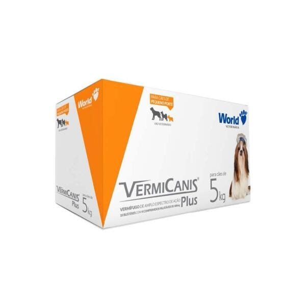 Vermicanis 400Mg Display C/40 Comprimidos - Wv316 Un com 1 Un - 1