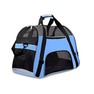 Bolsa Transporte Pet Para Cabine Avião - Azul
