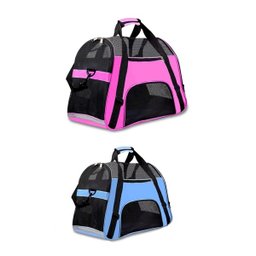 Bolsa Transporte Pet Para Cabine Avião - Rosa - 2