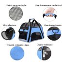 Ver imagem 3 de Bolsa Transporte Pet Para Cabine Avião - Rosa