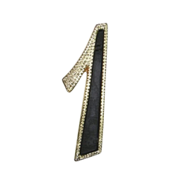 Número residencial, KIT TRÊS PEÇAS, algarismo  (12,5 cm) não amassa não enferruja - 5