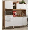 Ver imagem 1 de Kit Cozinha Compacta 06 Portas 02 Gavetas Select Amendola Branco Demóbile