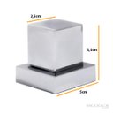 Ver imagem 4 de Acabamento Registro Quadrado Cromo Padrão Deca Kit 2un