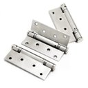 Ver imagem 1 de Dobradiça com Mola 4x3 Inox Polido Kit 3pç