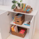 Ver imagem 2 de Kit 3 Caixas Organizadoras de Madeira com Alças Multiuso - Oikos