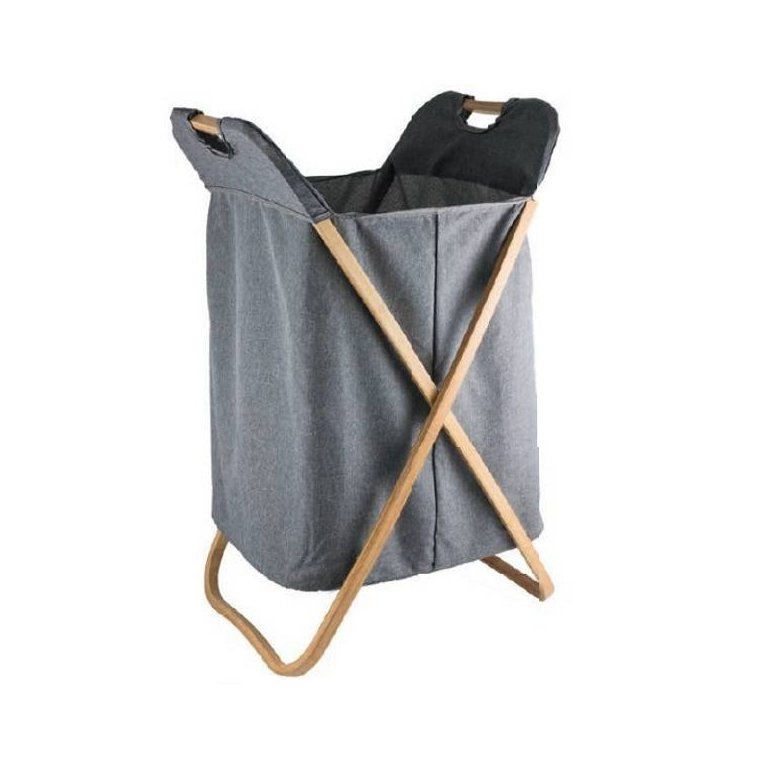 Cesto de Roupa para Lavanderia com Bambu Mimo STYLE BH20405