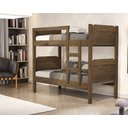 Ver imagem 1 de Beliche De Solteiro com Escada 100% MDF Star Várias Cores: Castanho