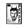 Quadro Poster com Moldura Punk Rock Black Flag P8817 - 1