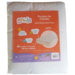 Protetor de Colchão Impermeável para Berço - 70cm X 1,30cm - Bambi - 2