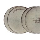 Ver imagem 2 de Kit Prato Raso Tramontina Churrasco Rustic em Porcelana 28 Cm 06 Peças 96950277