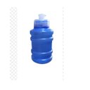 Ver imagem 5 de Kit 10 garrafinhas queeze galão 300ml plástico azul transparente