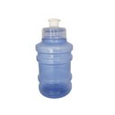 Ver imagem 1 de Kit 10 garrafinhas queeze galão 300ml plástico azul transparente