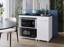 Ver imagem 2 de Balcão de Cooktop Sara 05 Bocas 115cm - Branco Móblis