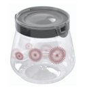 Ver imagem 1 de Pote hermético Flip decorado 1,1 litros Plasutil ref.13564