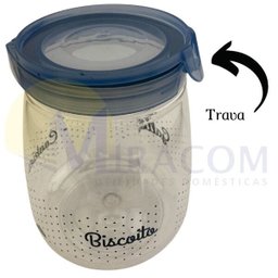 Pote hermético Flip para biscoitos 1,9 litros Plasutil ref.13558 - 4