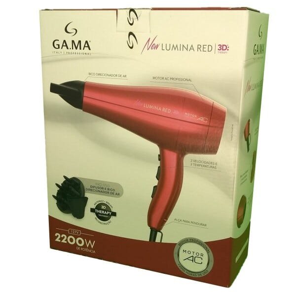 Secador de Cabelo Gama Italy Lumina New lumina Profissional em