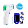 Kit Termômetro Digital Laser Infravermelho+Oxímetro Digital - 2