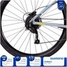 Bicicleta MTB Caloi Atacama Aro 29 - Susp Dianteira - 19" - 27 Velocidades - Prata - 6
