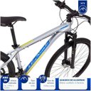 Ver imagem 2 de Bicicleta MTB Caloi Atacama Aro 29 - Susp Dianteira - 19" - 27 Velocidades - Prata