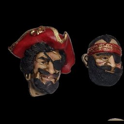 Kit Piratas de Parede para Decoraçôes 6 Peças - 2