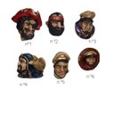 Ver imagem 1 de Kit Piratas de Parede para Decoraçôes 6 Peças