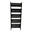 Ver imagem 2 de Estante Armário Expositor Organizador para Livros com 5 Prateleiras - Preto - Cód.307