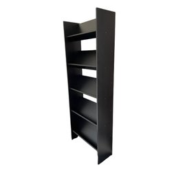 Estante Armário Expositor Organizador para Livros com 5 Prateleiras - Preto - Cód.307 - 1