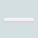 Ver imagem 3 de Rodameio e Boiserie de Poliestireno Espaçofloor Branco 3cm X 15mm X 2,20m