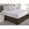 Saia Para Cama Box Casal Com Pregas Marrom Admirare - 1