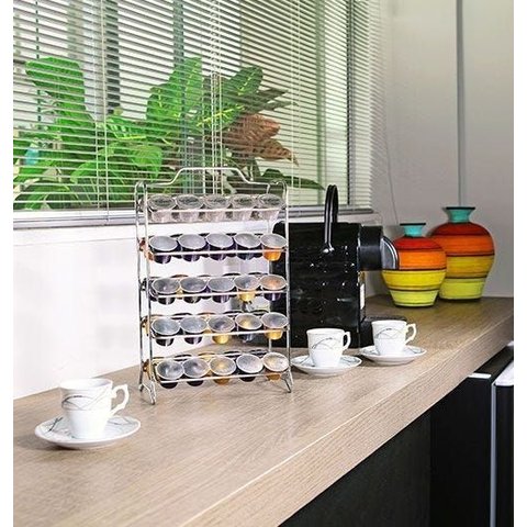 Suporte para 50 Capsulas de Café Nespresso - Niquelart
