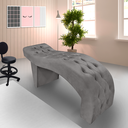 Ver imagem 2 de Maca Cama Suede para Salão de Estética Cílios Maquiagem:cinza