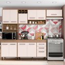 Ver imagem 2 de Cozinha Compacta 4 peças Balcão com Tampo Barcelona Poliman Móveis