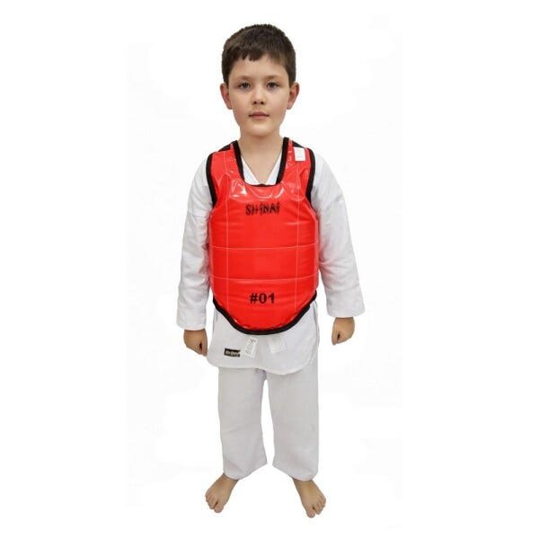 Protetor Torax Shinai Karate Infantil Dupla Face - 1