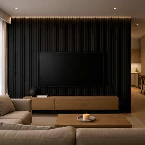 Kit 11 Painel Ripado Slim 20x3m Revestimento