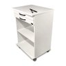 Mesa Auxiliar para Estética, Equipamento Médico, Armário Branco - 1