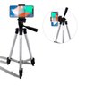 Tripe Universal Câmera Celular Suporte Telescopico Portátil Fotografico Profissional Aluminio - 7