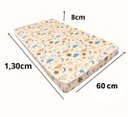 Ver imagem 4 de Colchão de Berço Infantil Beauty 130x70 Padrão Nacional - Estampas Variadas