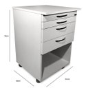 Ver imagem 2 de Deki - Mesa Auxiliar Hospitalar