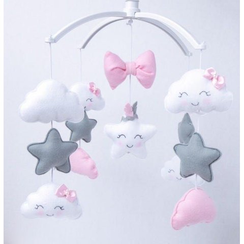 Mobile Musical Giratório Bebe