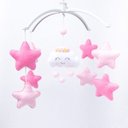 Ver imagem 1 de Mobile Musical Giratório Bebe Nuvem