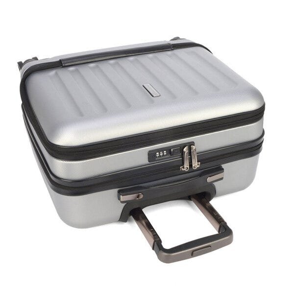 Pasta Executiva em Abs com Rodas Duplas Giro 360° para Notebook 15,6" - Water Street - Polo King - P - 7