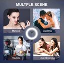 Ver imagem 5 de Ring Light Iluminador 10 Polegadas Com Tripé De 1,75 Cm