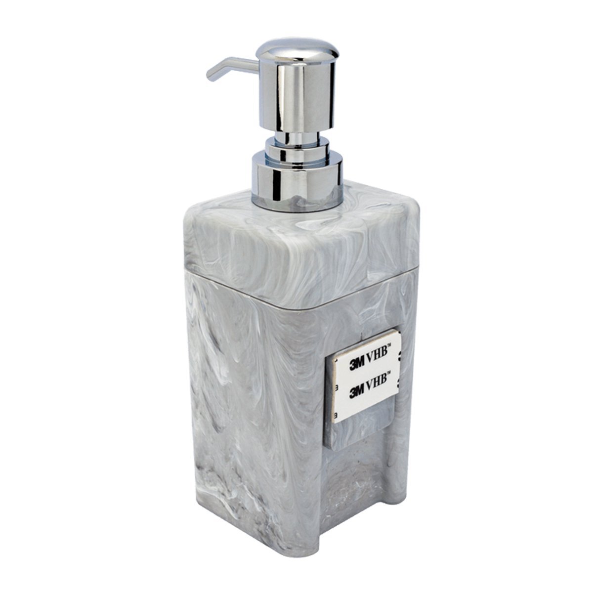 Dispenser Porta Sabonete Líquido 300ml Com Fixação Parede:Carrara - 3